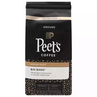 Peet's Big Bang Medium Roast Ground Coffee, 18 Ounce