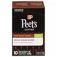 Peets Decaf House K-Cups, 4.3 Ounce