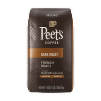 Peet's Coffee French Roast, Dark Roast Ground Coffee, 18 Ounce