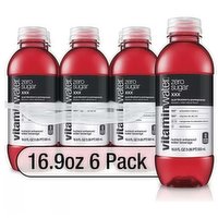 Glaceau Vitaminwater Zero XXX, Bottles (Pack of 6), 101.4 Ounce