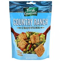 Fresh Gourmet Premium Croutons, Country Ranch, 5 Ounce