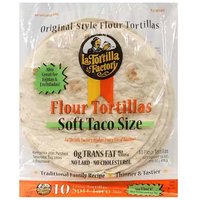 La Tortilla Flour Tortilla, Soft Taco, 15 Ounce