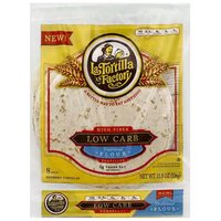 La Tortilla Low Carb Traditional Flour Tortilla, 11.8 Ounce