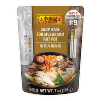 Lee Kum Kee Mushroom Hot Pot Soup Base, 7 Ounce