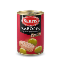 Serpis Green Olives Tuna Stuffed, 4.59 Ounce