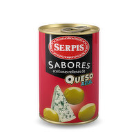 Serpis Green Olives, Stuffed With Blue Cheese, 130 Gram