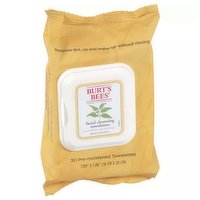 Burt's Bees Facial Cleansing Towelettes, 30 Each