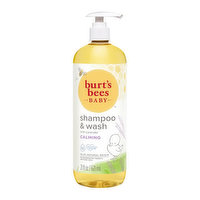 Burt's Bees Shampoo & Wash Calming, 21 Ounce