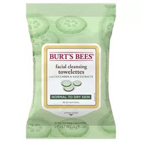 Burt's Bees Facial Twlette Cucumbr Sage, 10 Each