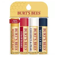 Burt's Bees Lip Balm 4pk, 4 Each