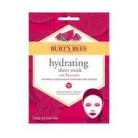 Burt's Bees Hydrating Sheet Mask Watermelon, 1 Each