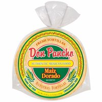 Don Pancho Yellow Corn Tortilla, 6", 13 Ounce