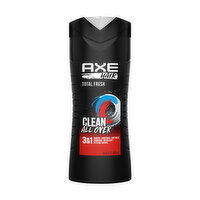 Axe 3-in-1 Body Wash Shampoo & Conditioner Total Fresh, 16 Fluid ounce