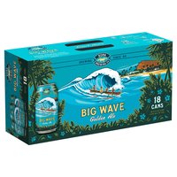 Kona Brewing Big Wave Golden Ale, Cans (Pack of 18), 216 Ounce