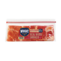 Wright Brand Thick Cut Applewood Bacon, 1.5 Pound