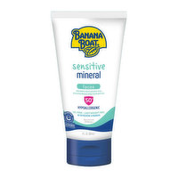 Banana Boat Sensitive 100% Mineral Face Lotion SPF 50, 3 Ounce