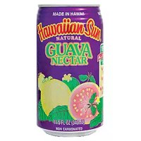 Hawaiian Sun Guava Nectar Drink, Cans (Pack of 6), 69 Ounce