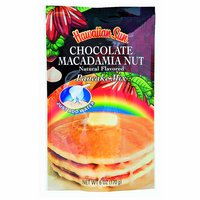 Hawaiian Sun Pancake Mix, Chocolate Macadamia, 6 Ounce