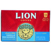 Lion Coffee Vanilla Macadamia, 12 Each