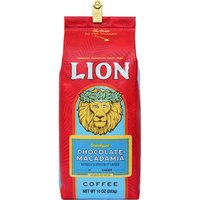 Lion Coffee Chocolate Macadamia Roast, Ground, 10 Ounce