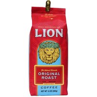 Lion Coffee, Auto Drip, Original, 10 Ounce