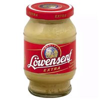 Lowensenf Mustard, Extra Hot, 9.3 Ounce