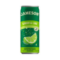Jameson Ginger & Lime Whiskey Cocktail (Single), 355 Millilitre