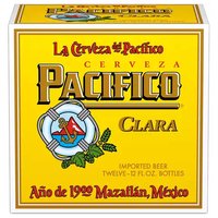 Pacifico, Bottles (Pack of 12), 144 Ounce
