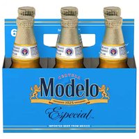 Modelo Especial Beer, Bottles (Pack of 6), 72 Ounce