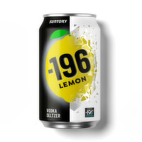 -196 Double Lemon Vodka Seltzer Can (4-pack), 1420 Millilitre