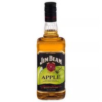 Jim Beam Bourbon Whiskey,  Apple 70 Proof, 750 Millilitre