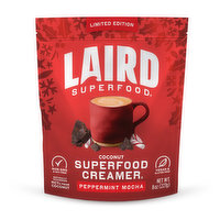 Laird Superfood Creamer Peppermint Mocha, 8 Ounce