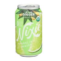 Nixie Sparkling Water Lime, 12 Ounce