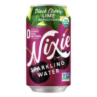 Nixie Sparkling Water Black Cherry Lime  (8-pack), 96 Ounce