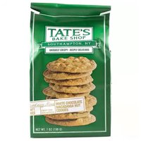 Tate's White Chocolate Macadamia Cookies, 7 Ounce