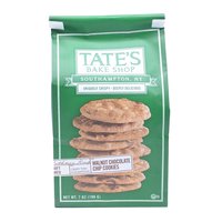 Tate's Cookies, Chocolate Chip, Walnut, 7 Ounce