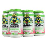 Belching Beaver Hard Seltzer, Passion Fruit & Guava, Can (Pack of 6), 72 Ounce