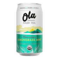 Ola Hard Tea Lemongrass Mint Single, 12 Ounce