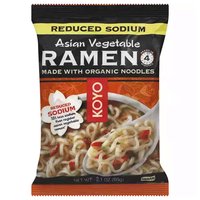 Koyo Asian Vegetable Ramen, Reduced Sodium, 2.1 Ounce