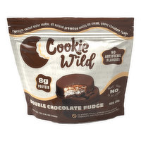 Cookie Wild Double Chocolate Fudge, 4 Each