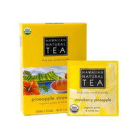 Hawaii Natural Tea Pineapple Strawberry, 20 Each