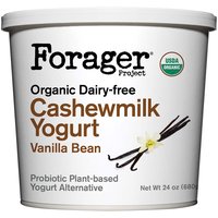 Forager Organic Dairy<li>Free Cashewmilk Yogurt, Vanilla Bean, 24 Ounce