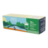 World Centric Tall Kitchen Bag 13 Gal, 12 Each