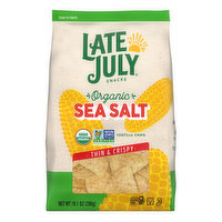 Late July Restaurant Tortilla Chips Sea Salt Chips, 10.1 Ounce