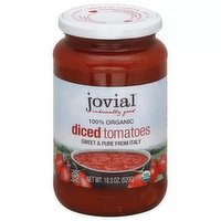 Jovial Diced Tomatoes, 18.3 Ounce