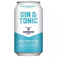 Cutwater Gin Tonic, 12 Ounce