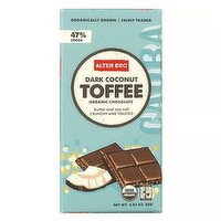 Alter Eco Dark Chocolate Coconut Toffee, 2.82 Ounce