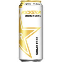 Rockstar Energy Drink, Sugar Free, 16 Ounce