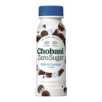 Chobani Zero Sugar Milk & Cookies Flavored Yogurt-Cultured Dairy Drink, 7 Ounce