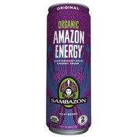 Sambazon Organic Acai Energy Drink, 12 Ounce
